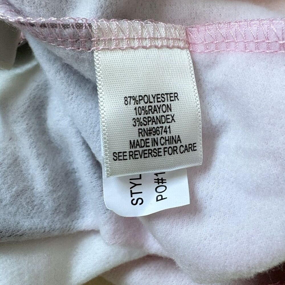 TruSelf Womens Shorts Multi Color Stripe Soft cozy casual matching belt Large - Picture 9 of 9